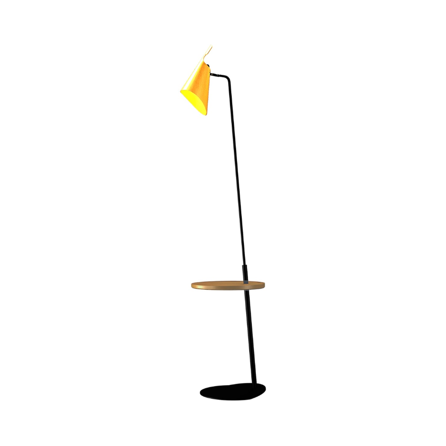 Balance Floor Lamp in Organic Gold (With Disk).