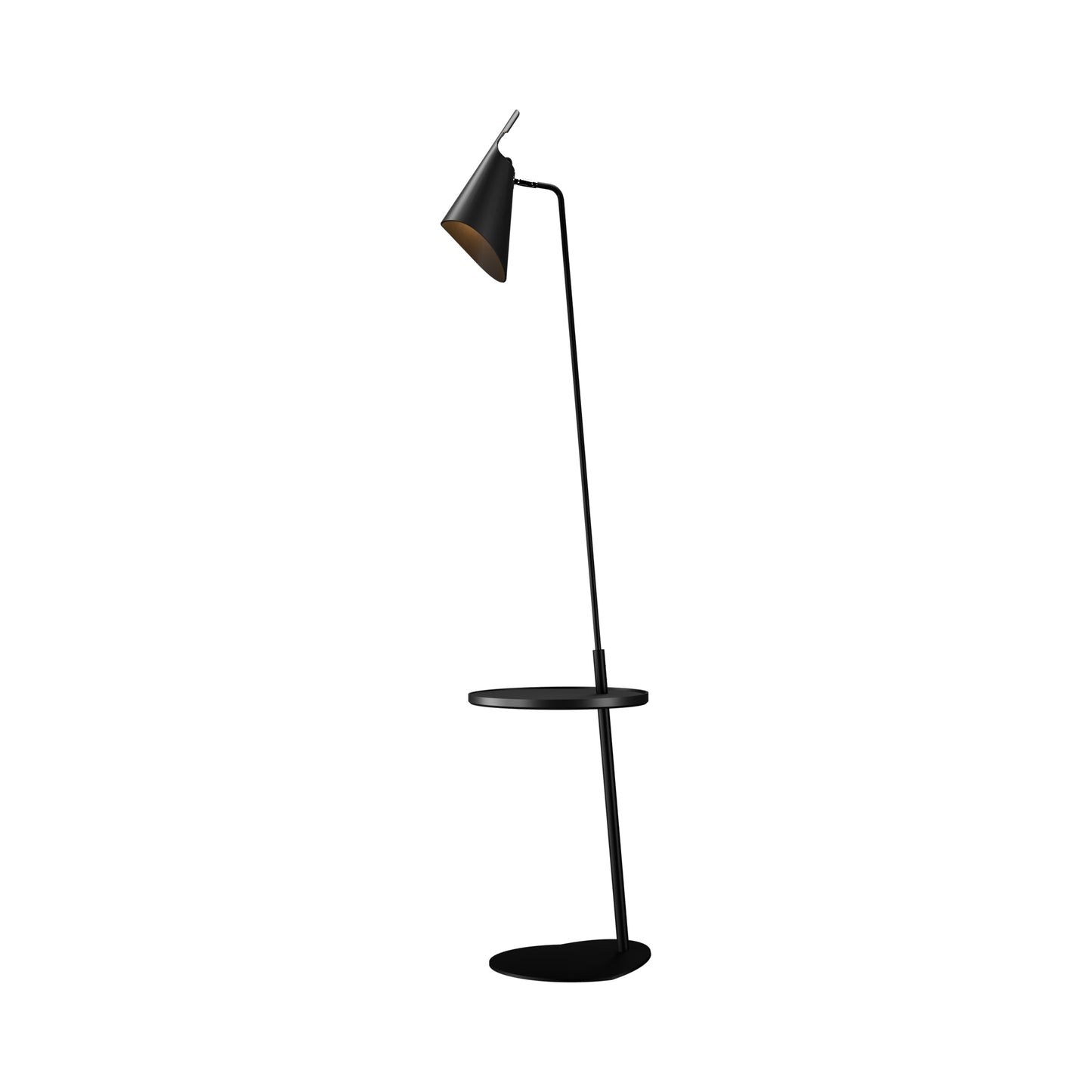 Balance Floor Lamp in Organic Lead Grey (With Disk).