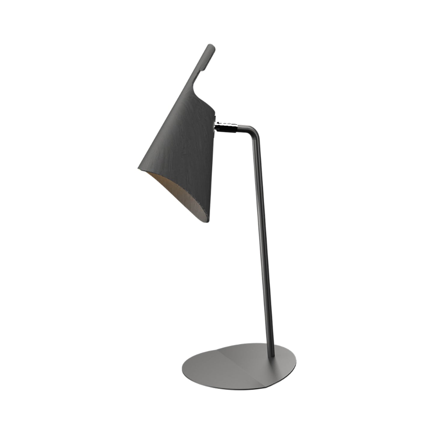 Balance Table Lamp in Organic Lead Grey.