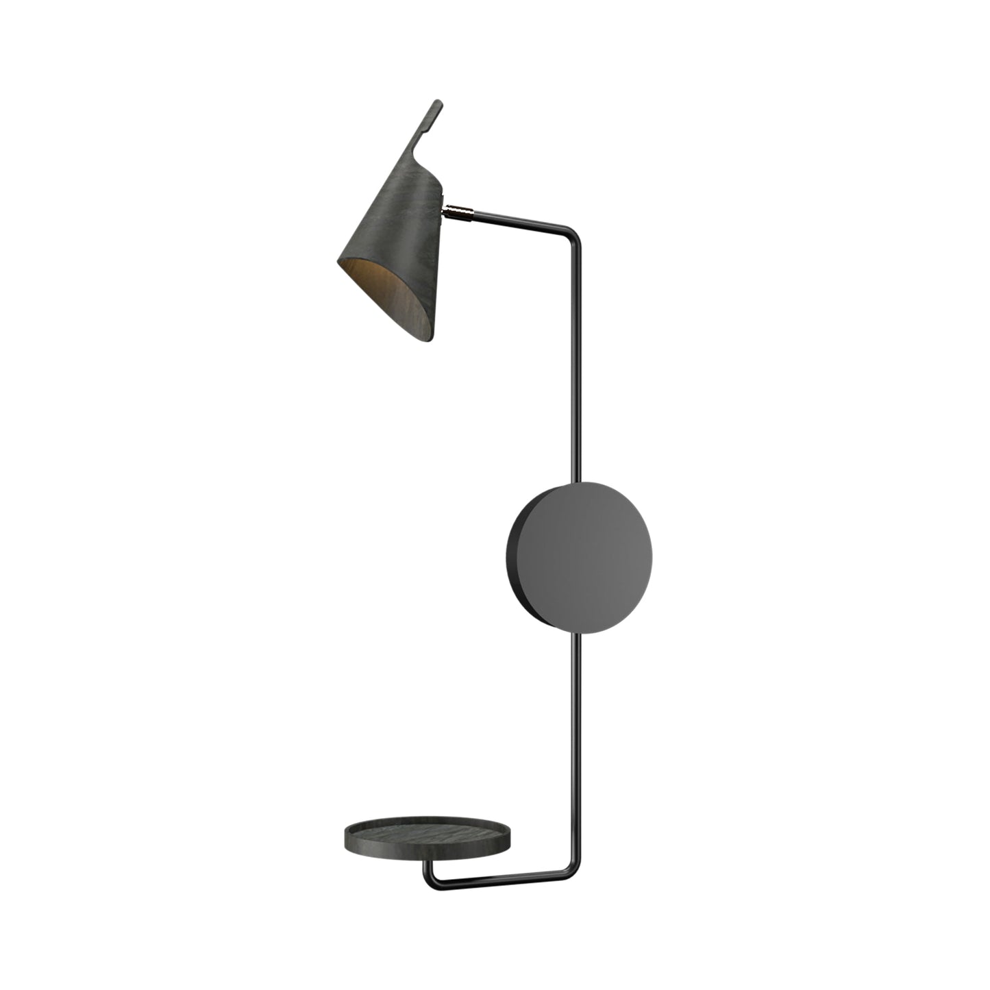 Balance Wall Light in Charcoal.