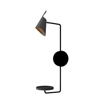 Balance Wall Light in Organic Lead Grey.