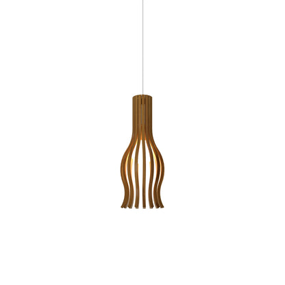 Balloon 1490 Pendant Light in Teak.