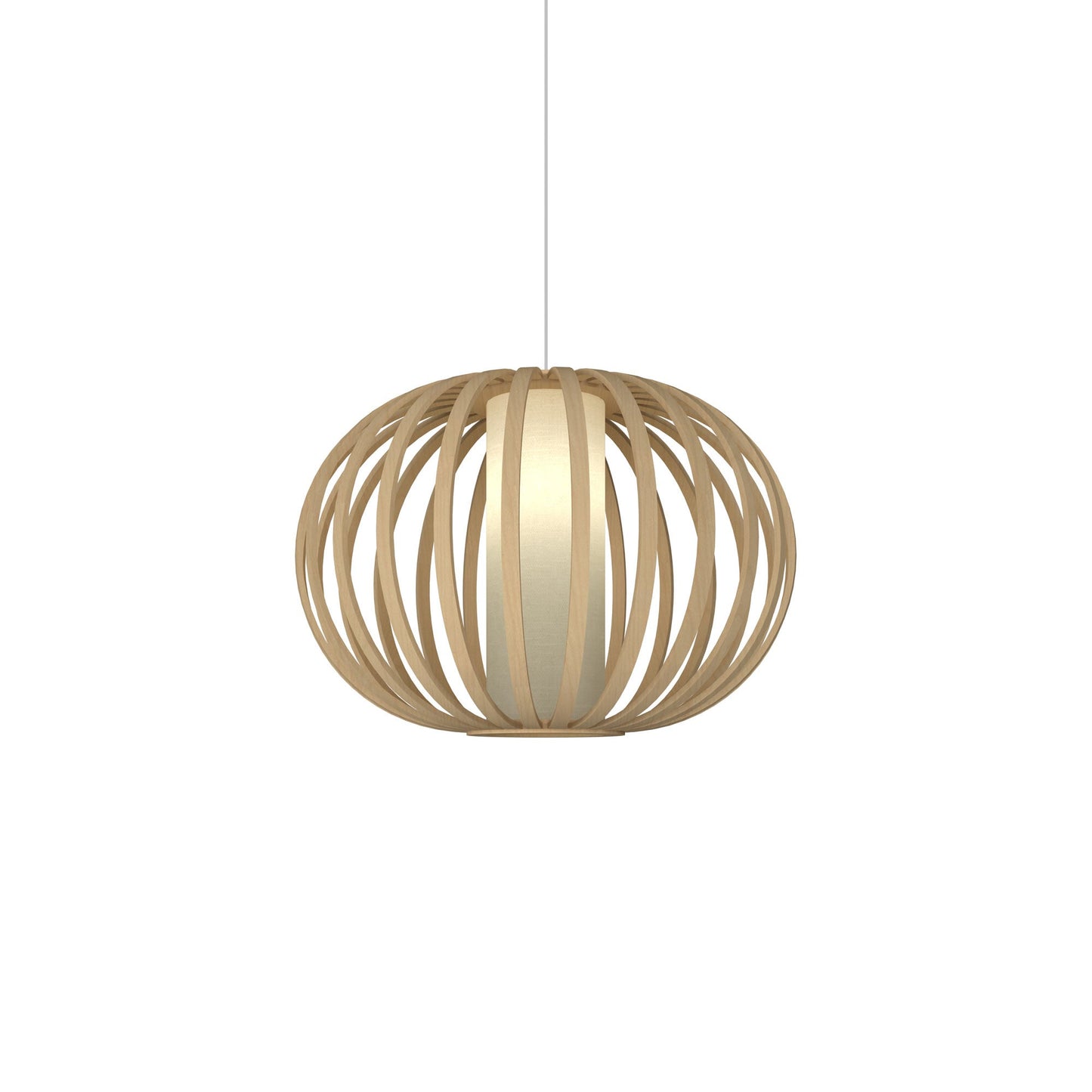 Balloon 14934 Pendant Light in Maple (With Shade).