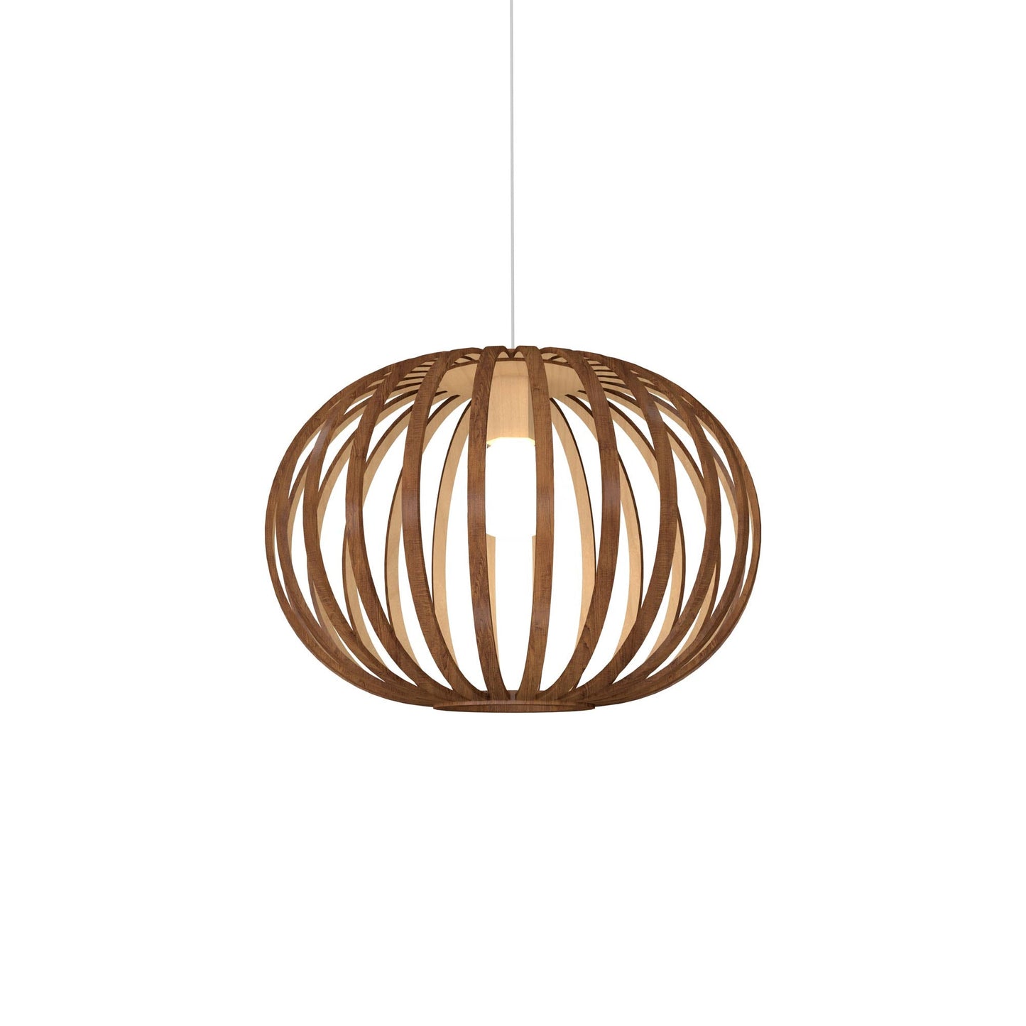 Balloon 14934 Pendant Light in Imbuia (Without Shade).