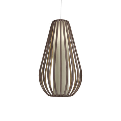 Balloon 1495 Pendant Light in American Walnut.