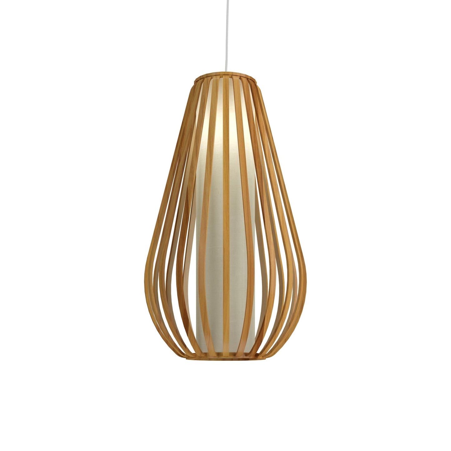 Balloon 1495 Pendant Light in Teak.