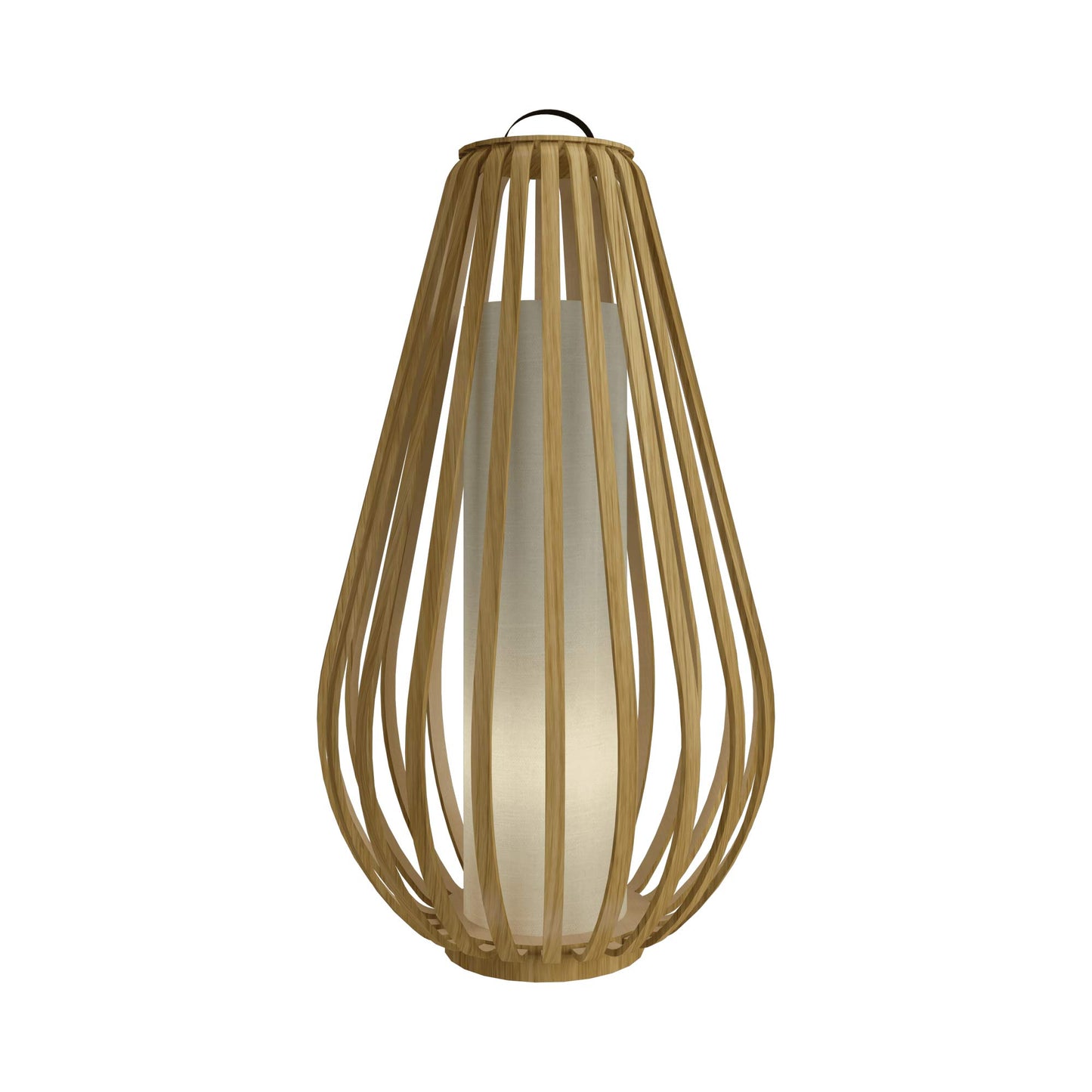 Balloon Floor Lamp in Louro Freijo.