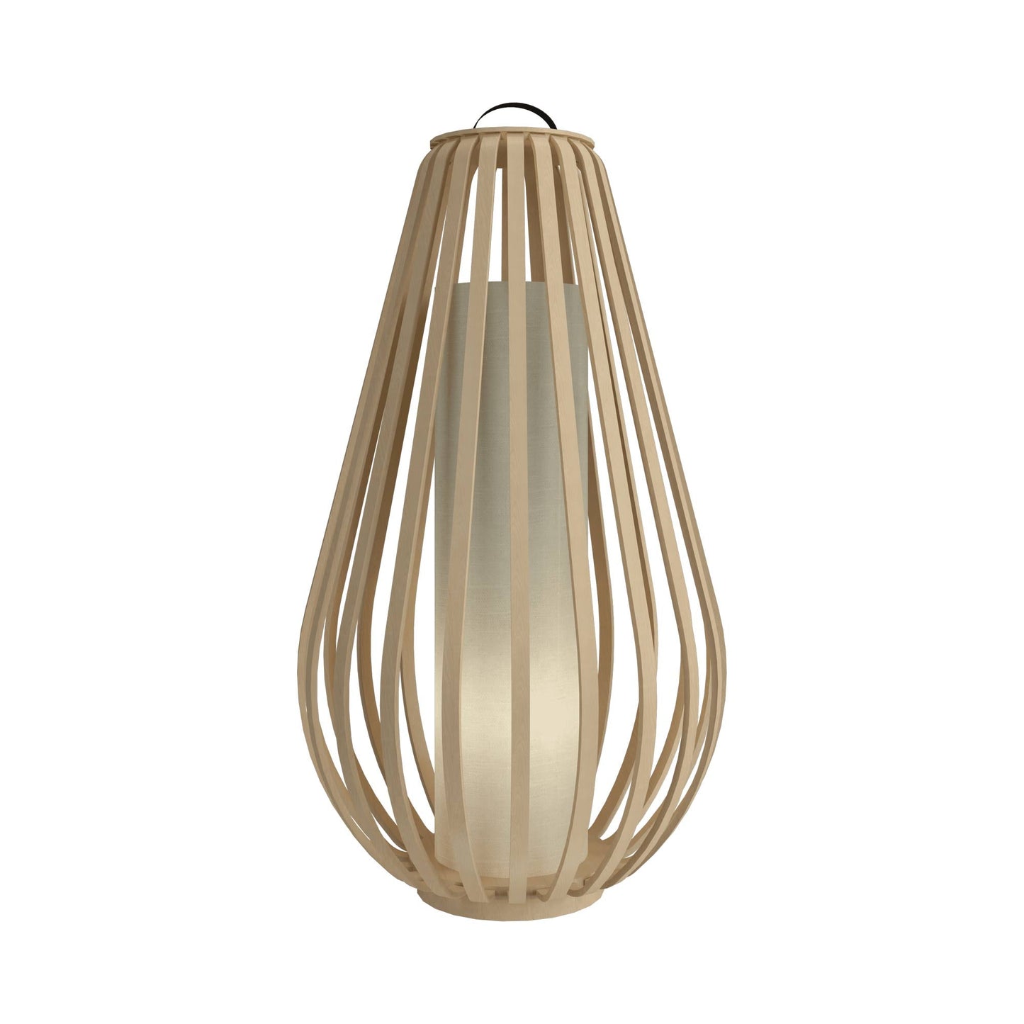 Balloon Floor Lamp in Maple.
