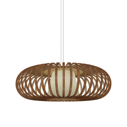 Balloon Pendant Light in Imbuia.