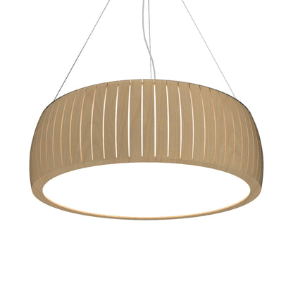 Barrel 111 Pendant Light in Maple (19.69-Inch).