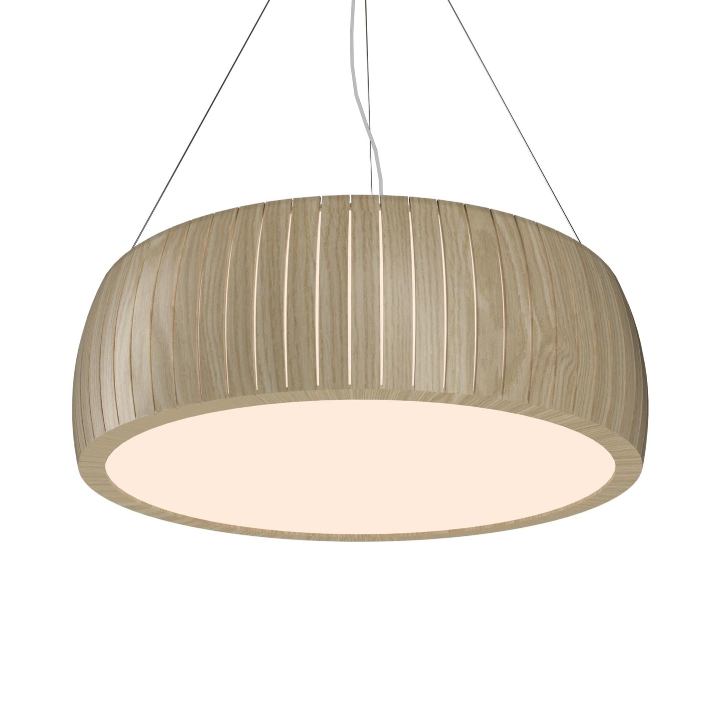 Barrel 111 Pendant Light in Sand (19.69-Inch).