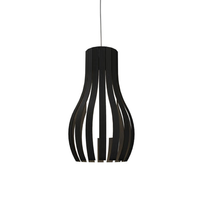 Barrel 1153 Pendant Light in Charcoal.