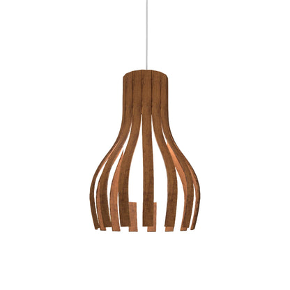 Barrel 269 Pendant Light in Imbuia.