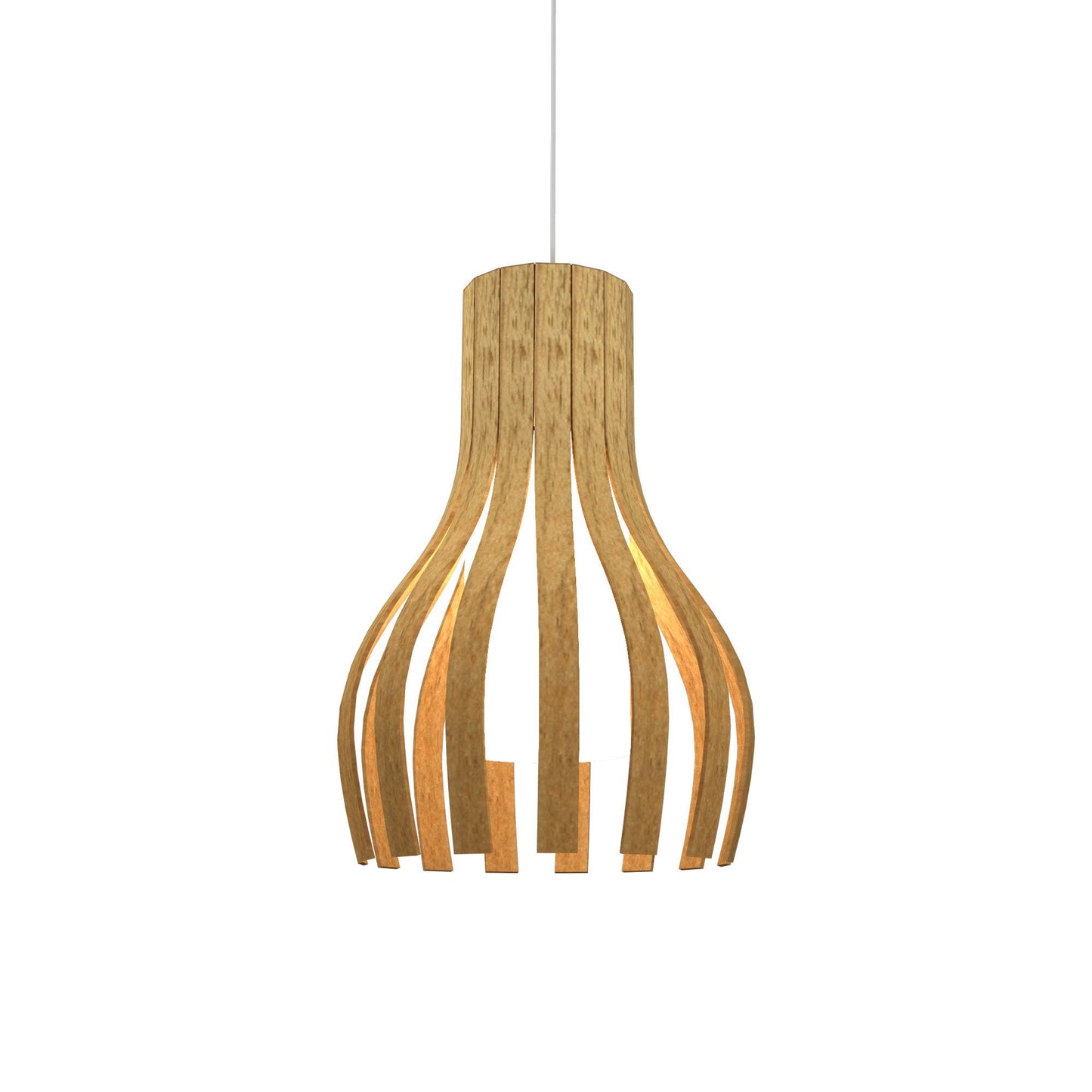 Barrel 269 Pendant Light in Louro Freijo.