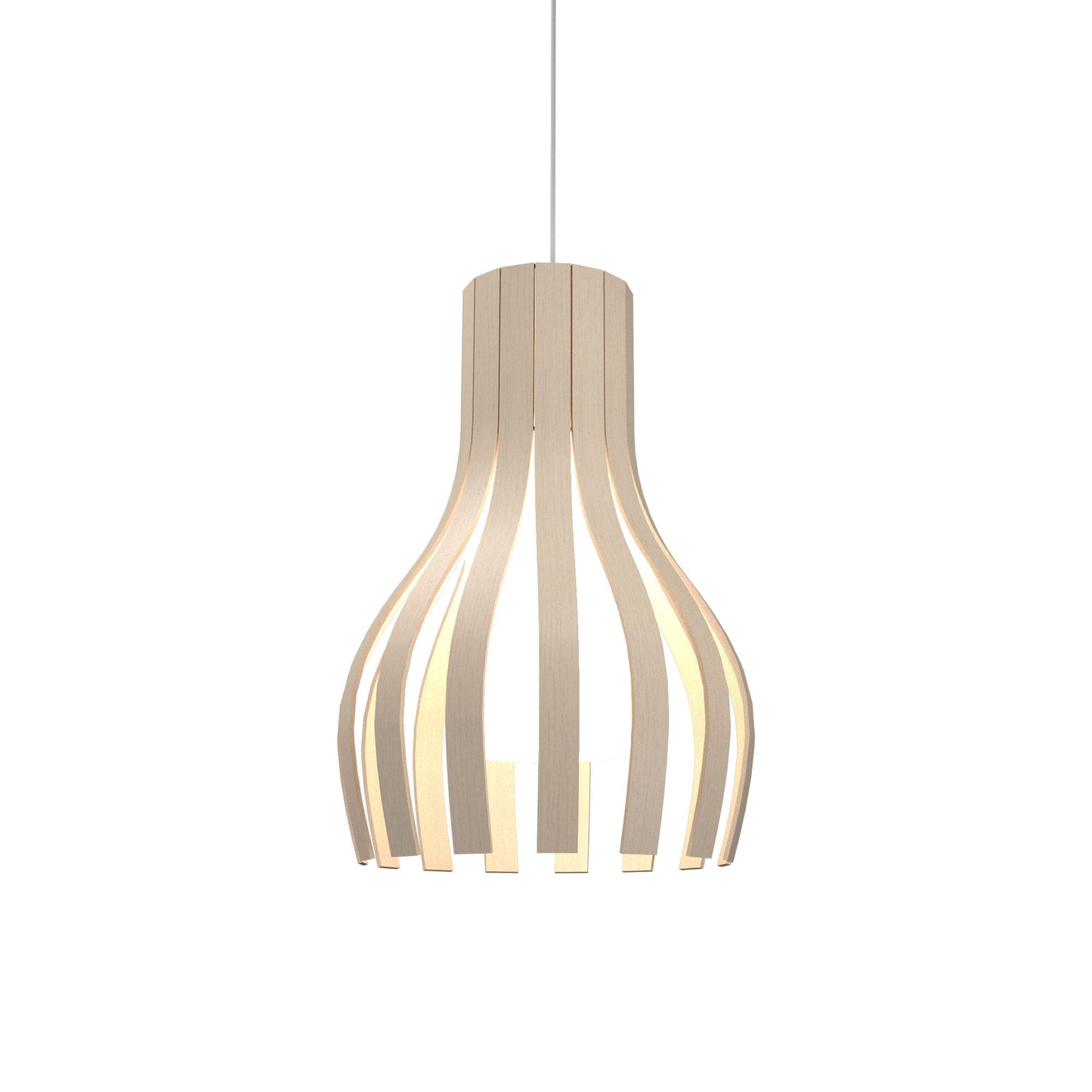 Barrel 269 Pendant Light in Organic Cappuccino.