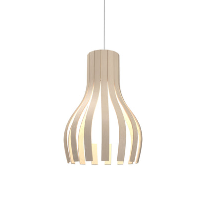 Barrel 269 Pendant Light in Organic Cappuccino.