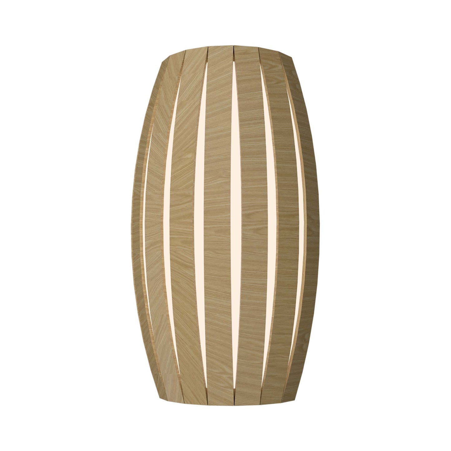 Barrel Wall Light in Sand.