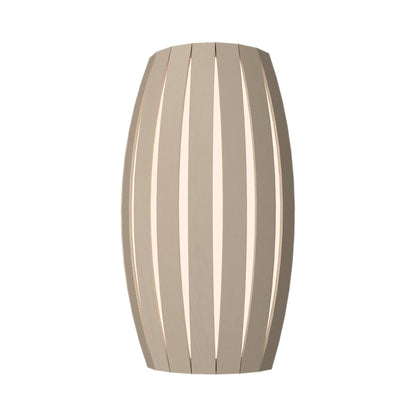 Barrel Wall Light in Organic Cappuccino.