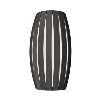 Barrel Wall Light in Organic Lead Grey.