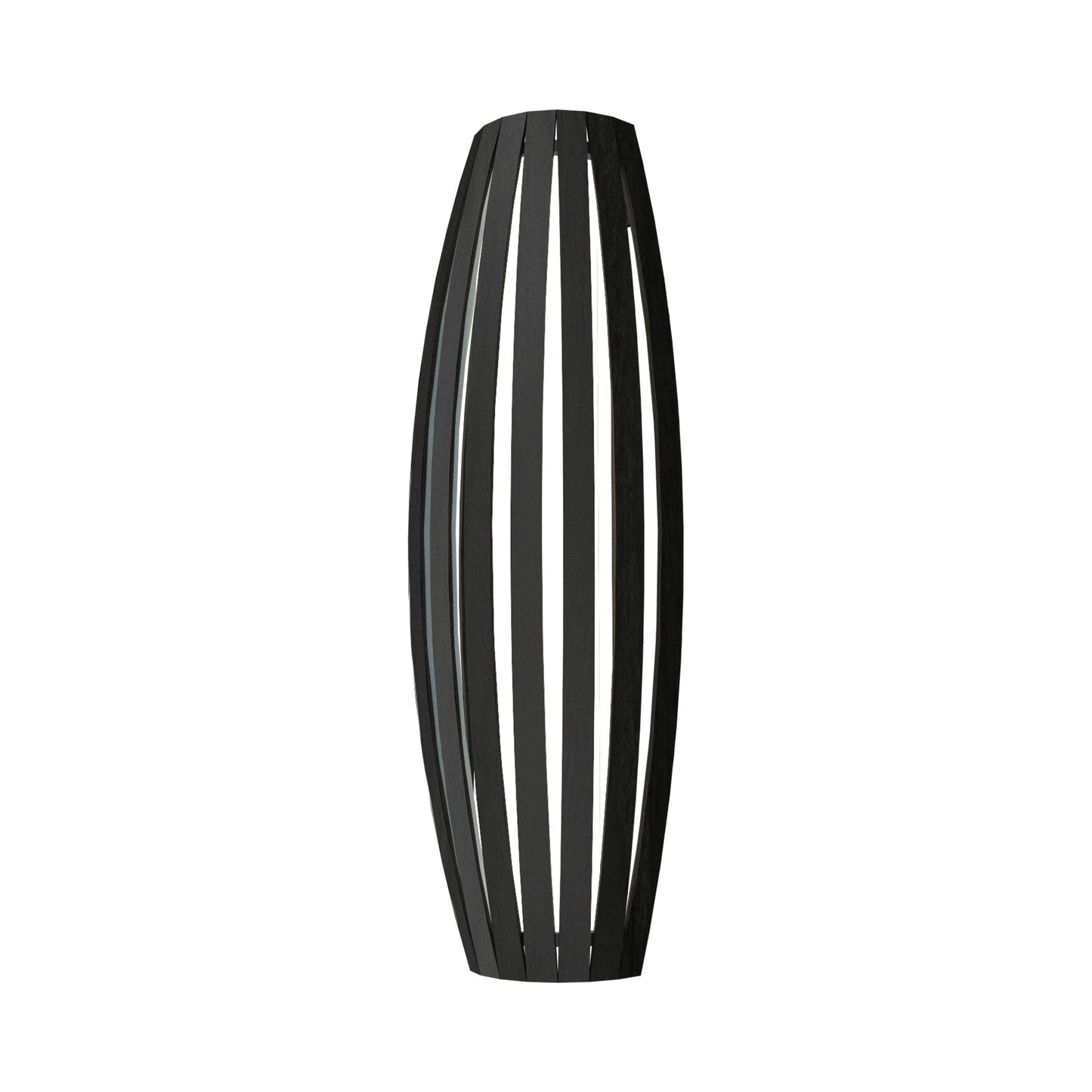 Barrel Long Wall Light in Charcoal (Small).