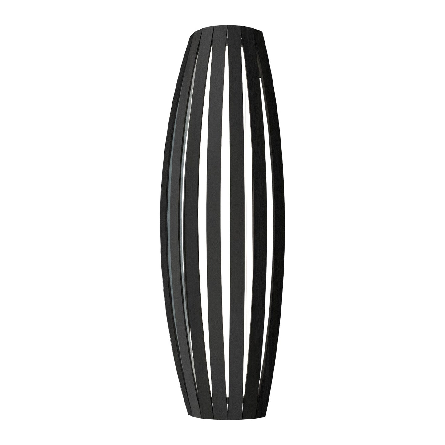 Barrel Long Wall Light in Charcoal (Large).