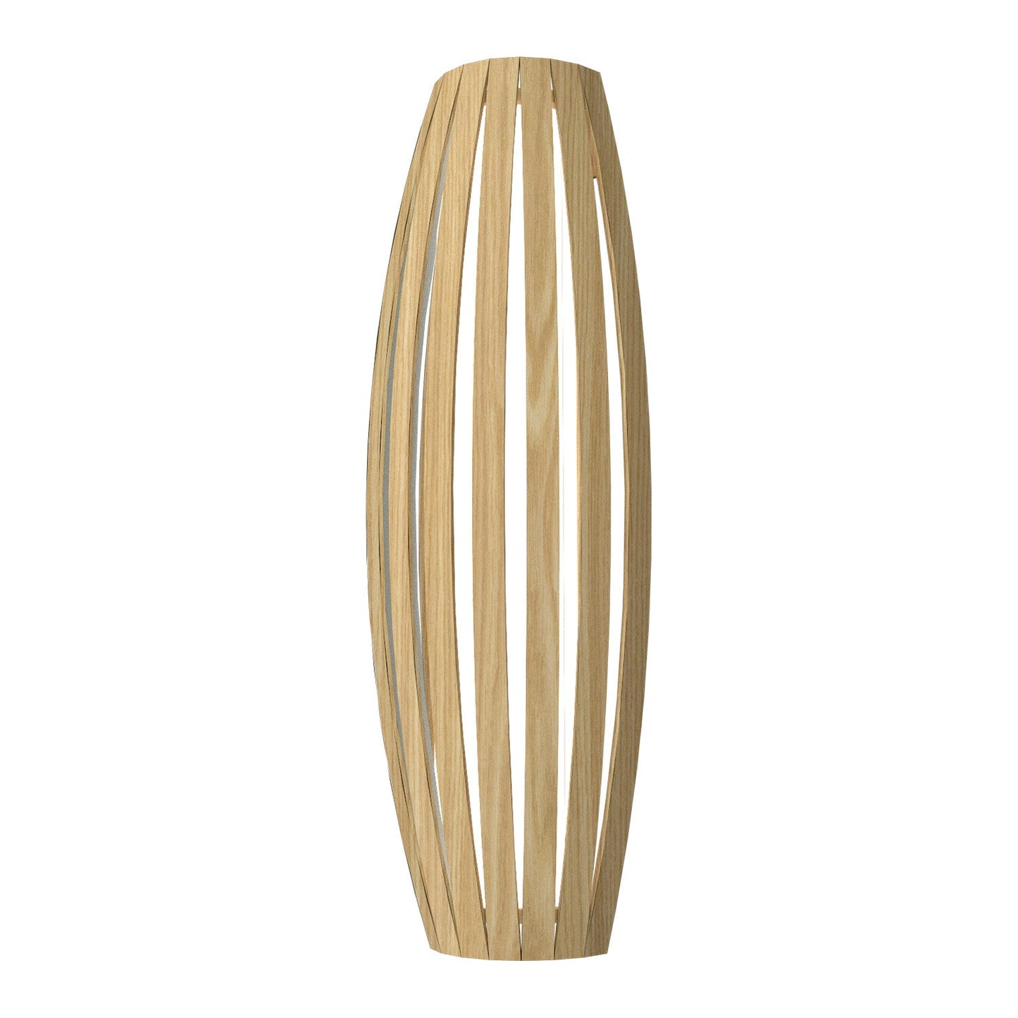 Barrel Long Wall Light in Sand (Large).