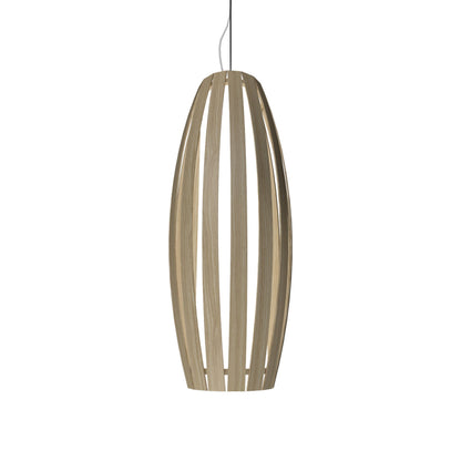 Barrel Pendant Light in Sand (Large).
