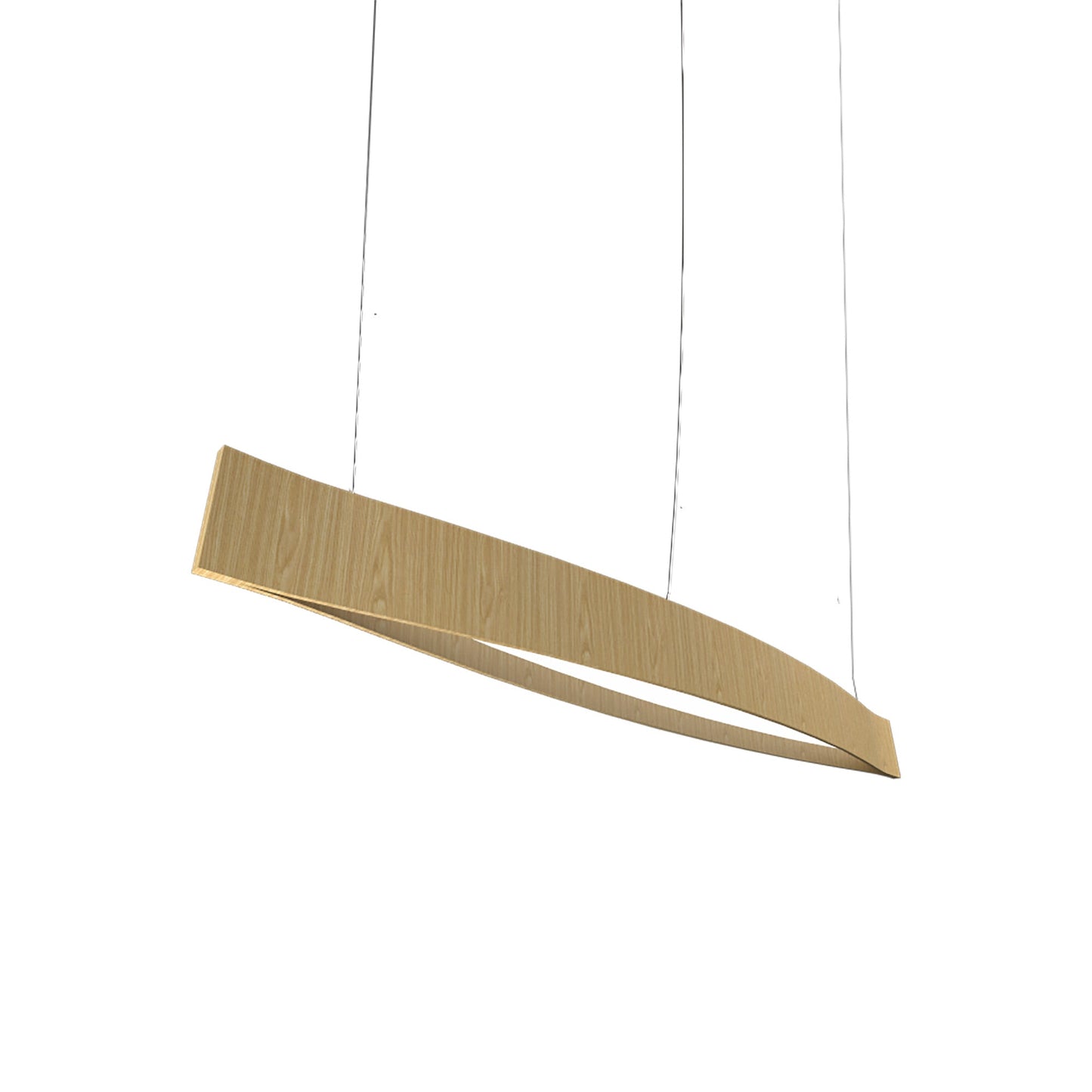 Canoe LED Pendant Light in Sand (Small).