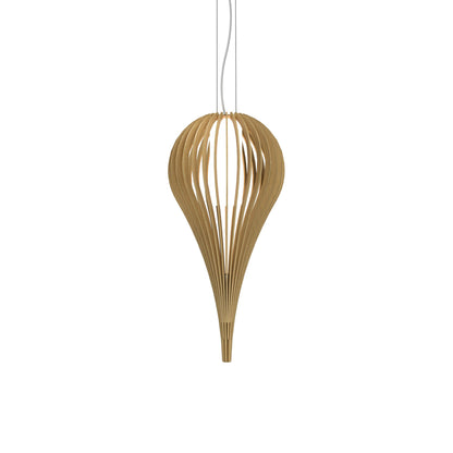 Cappadocia 1189 Pendant Light in Organic Gold (10.63-Inch).