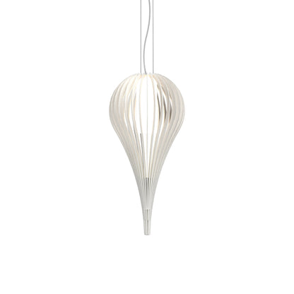 Cappadocia 1189 Pendant Light in Organic White (10.63-Inch).