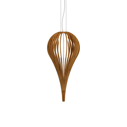 Cappadocia 1189 Pendant Light in Teak (10.63-Inch).