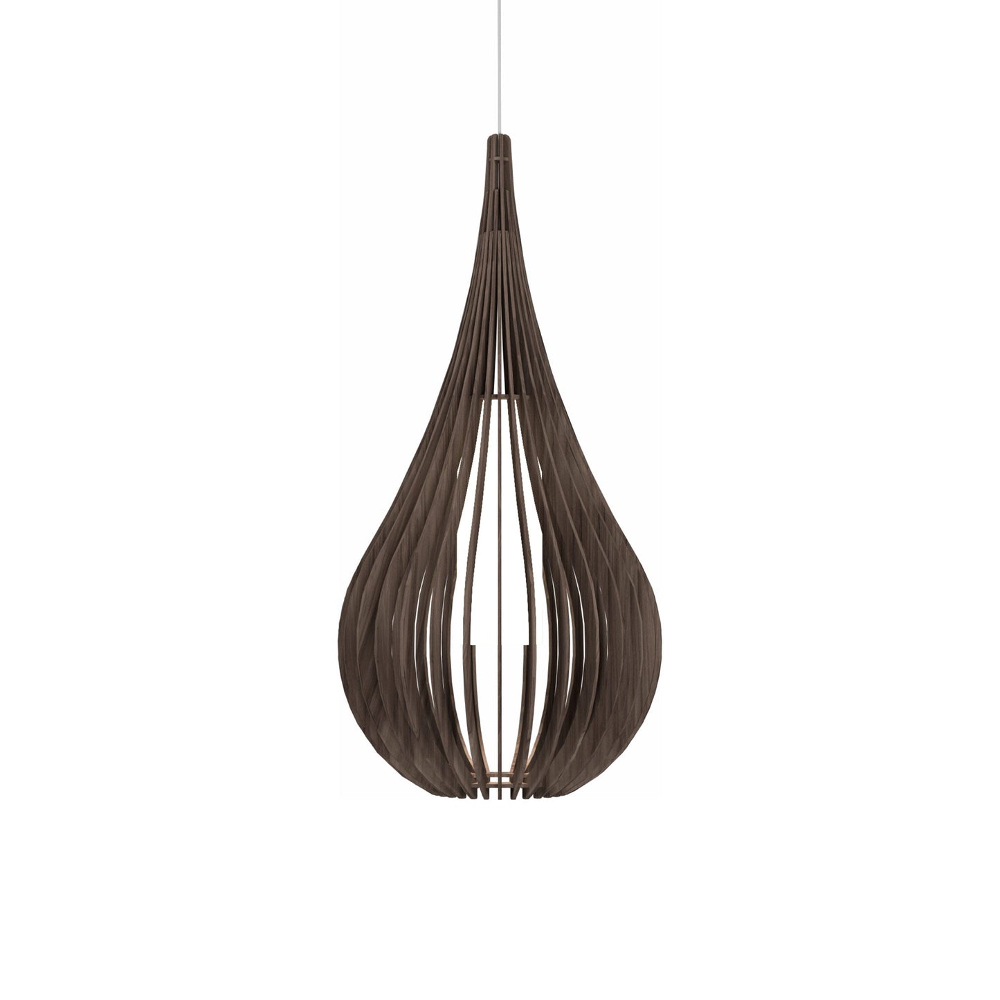 Cappadocia Pendant Light in American Walnut (12.6-Inch).