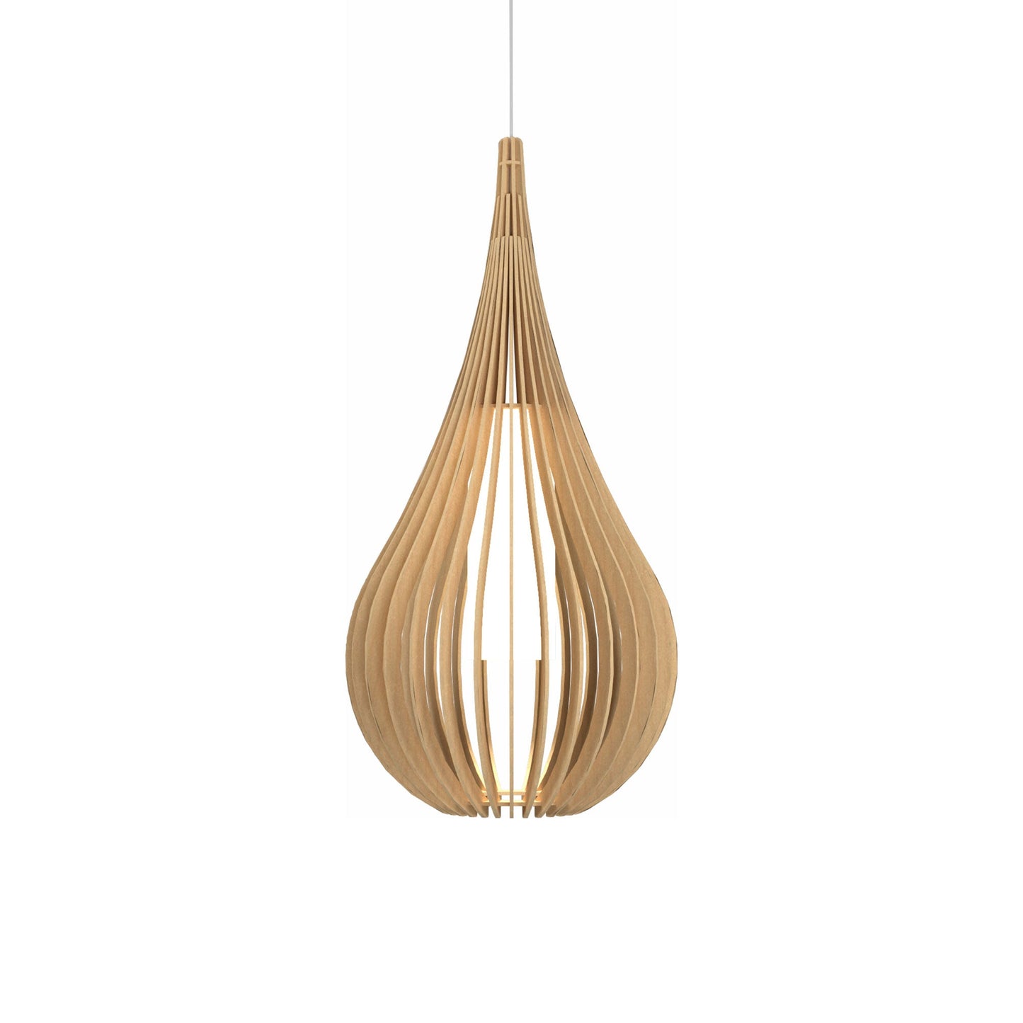 Cappadocia Pendant Light in Maple (12.6-Inch).