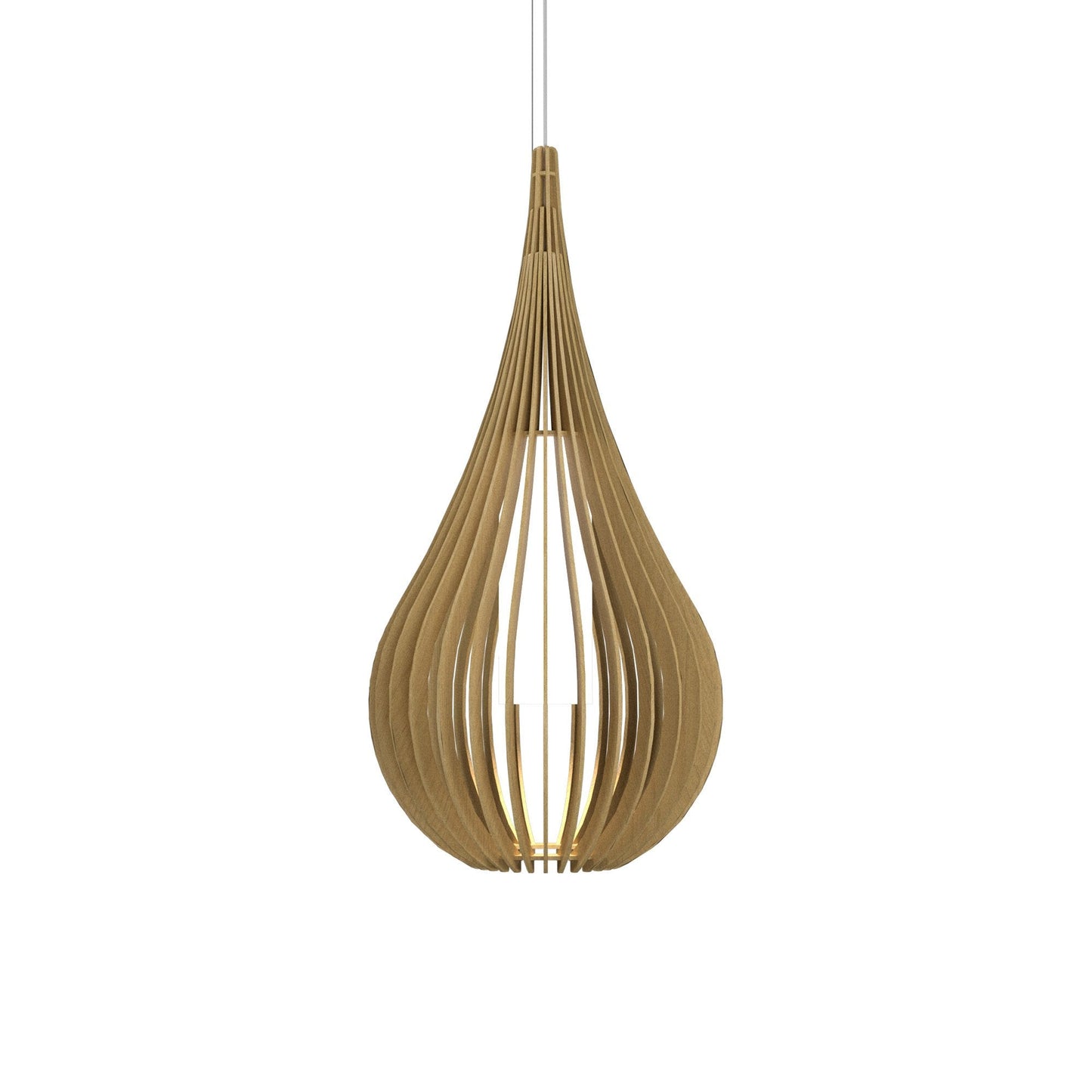 Cappadocia Pendant Light in Organic Gold (12.6-Inch).