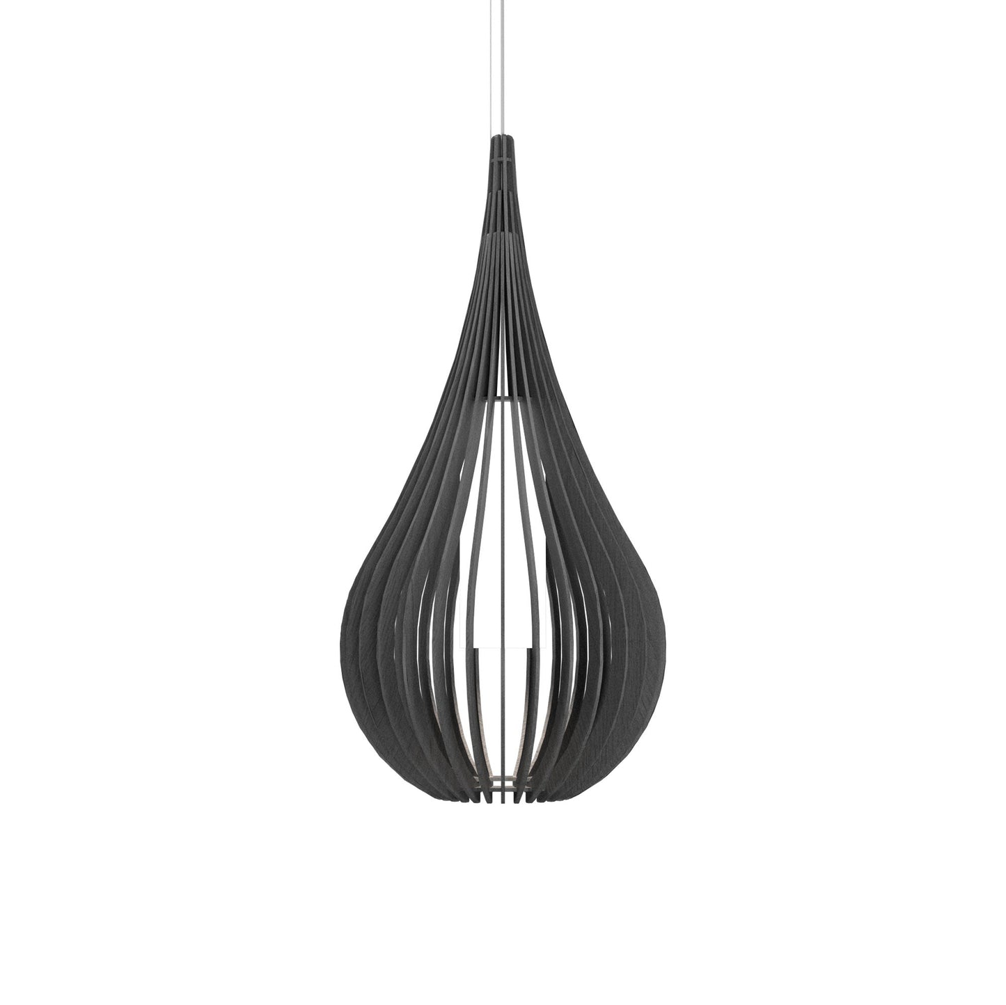 Cappadocia Pendant Light in Organic Lead Grey (12.6-Inch).