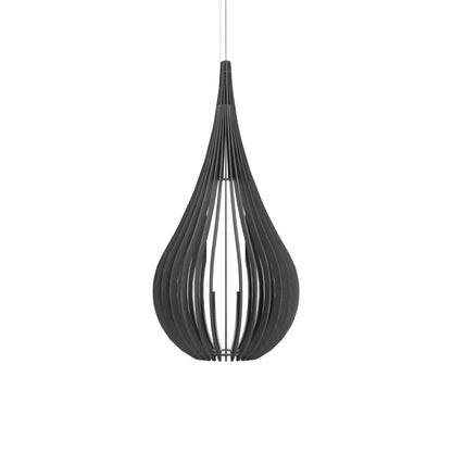 Cappadocia Pendant Light in Organic Lead Grey (12.6-Inch).