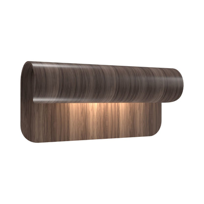 Cascade Wall Light in American Walnut.