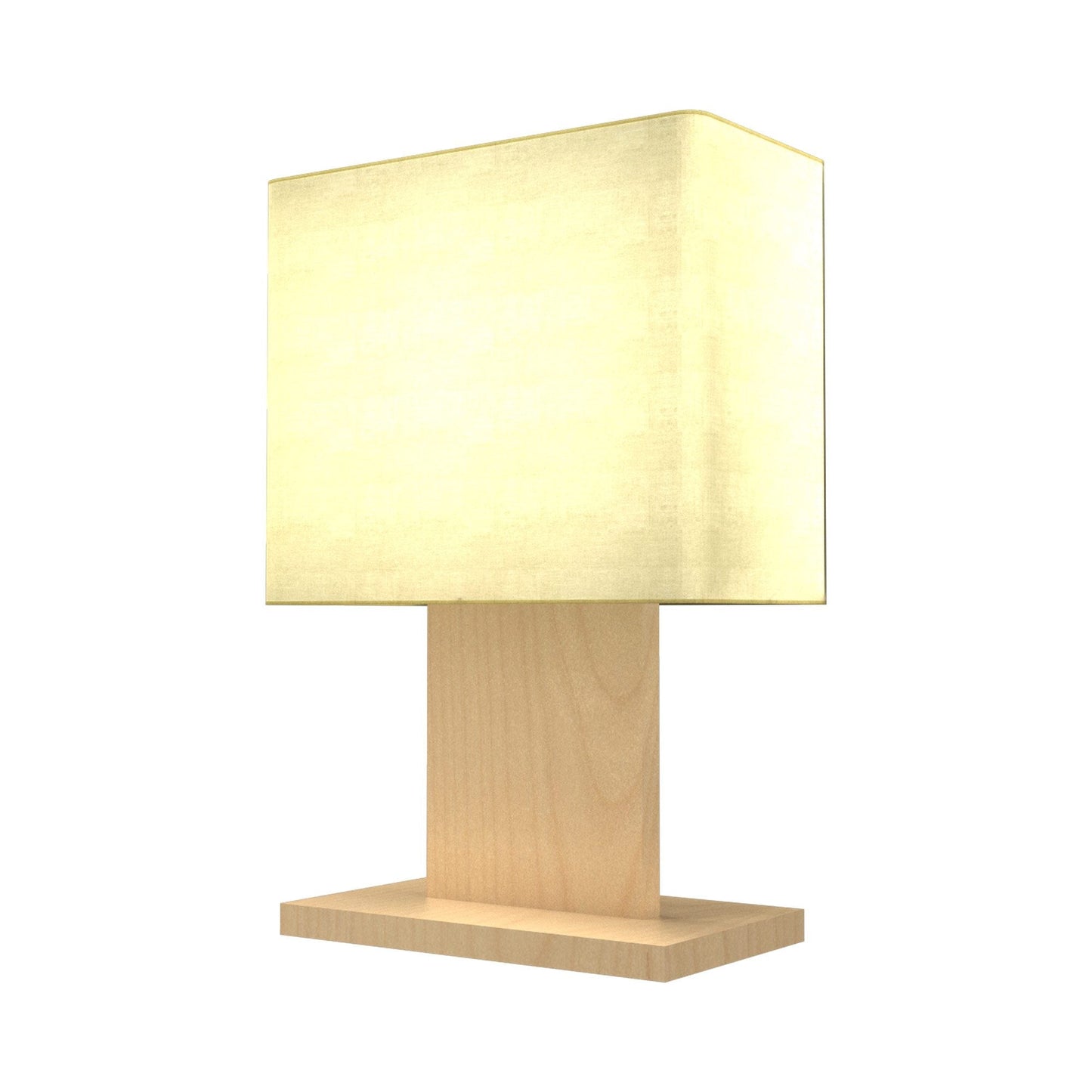 Clean 1024 Table Lamp in Maple.
