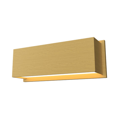 Clean 404 Wall Light in Organic Gold.