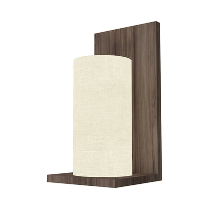 Clean 4051 Wall Light in American Walnut.