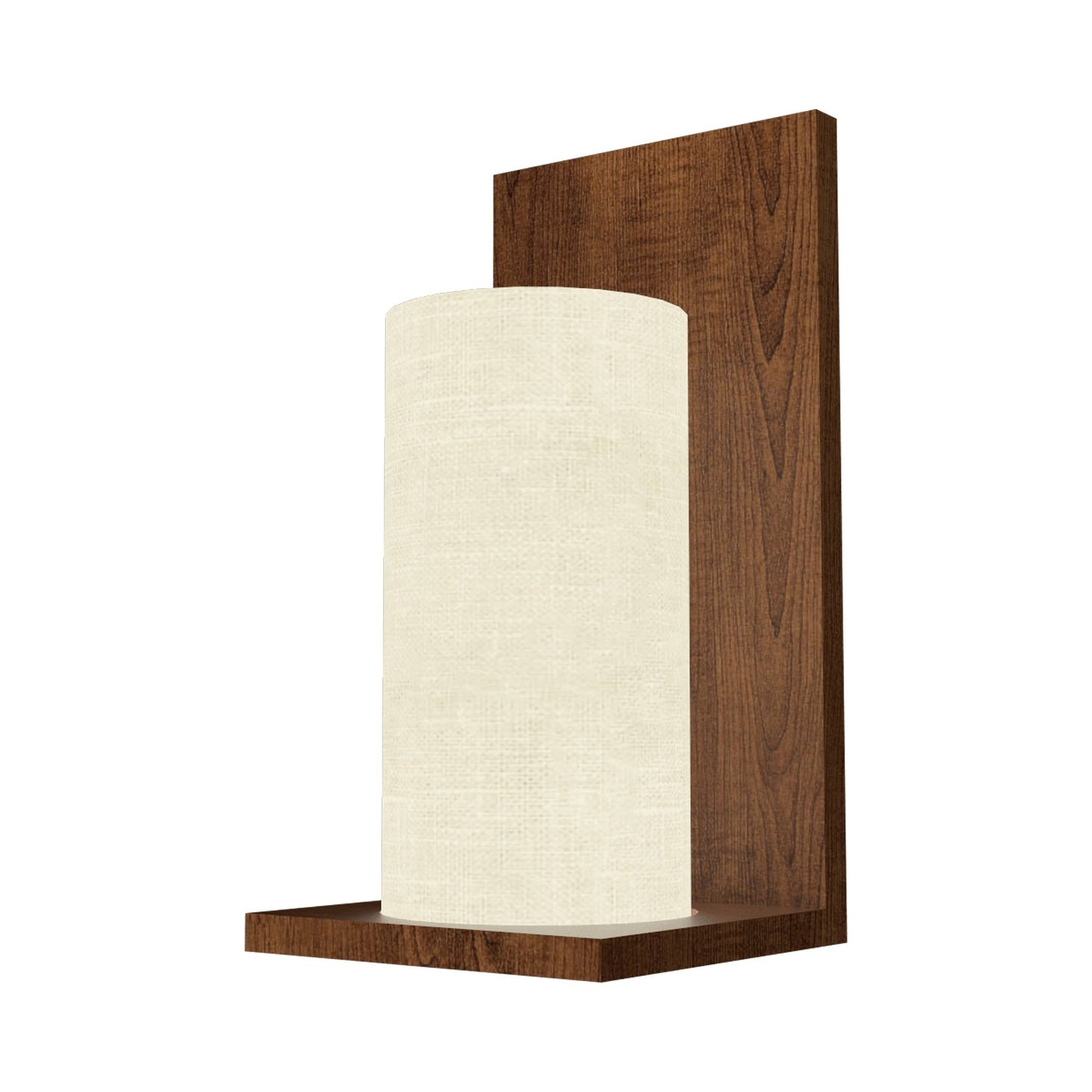 Clean 4051 Wall Light in Imbuia.