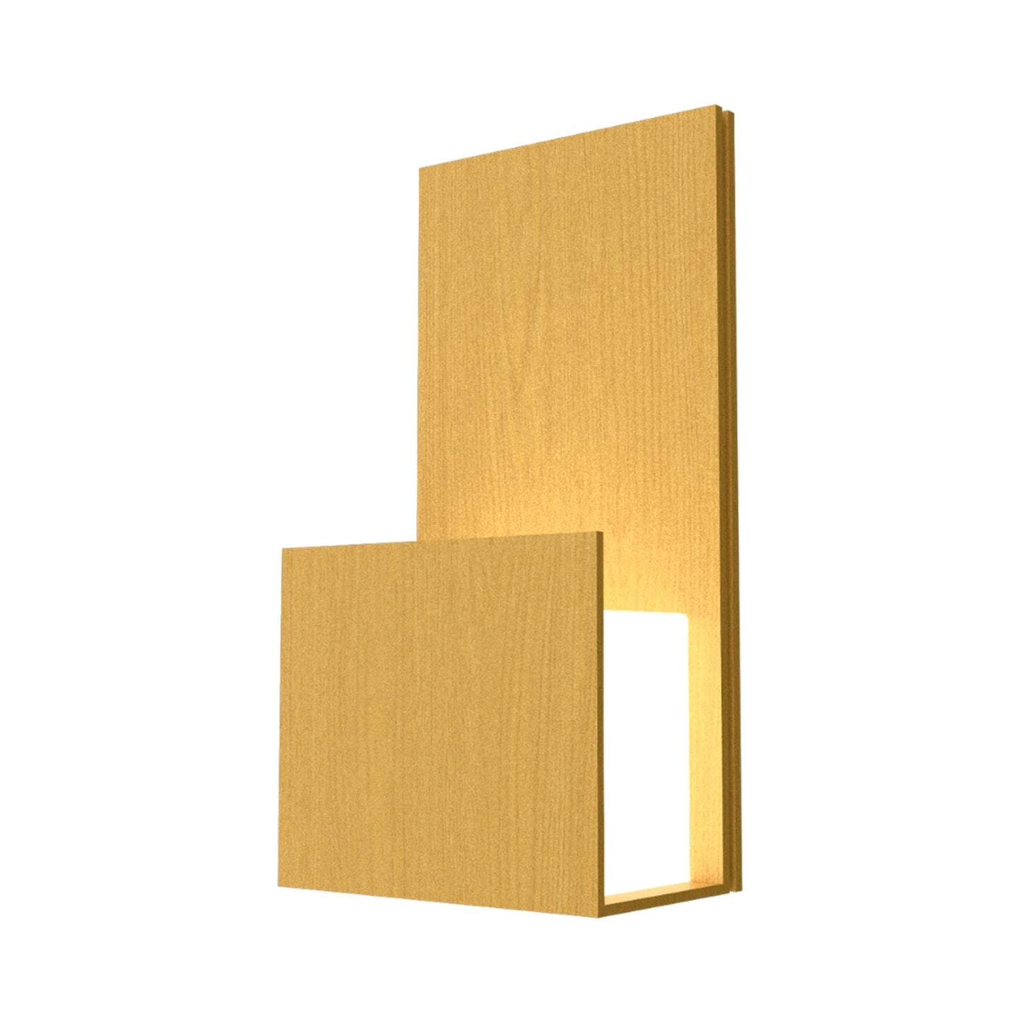 Clean 4068 Wall Light in Organic Gold.