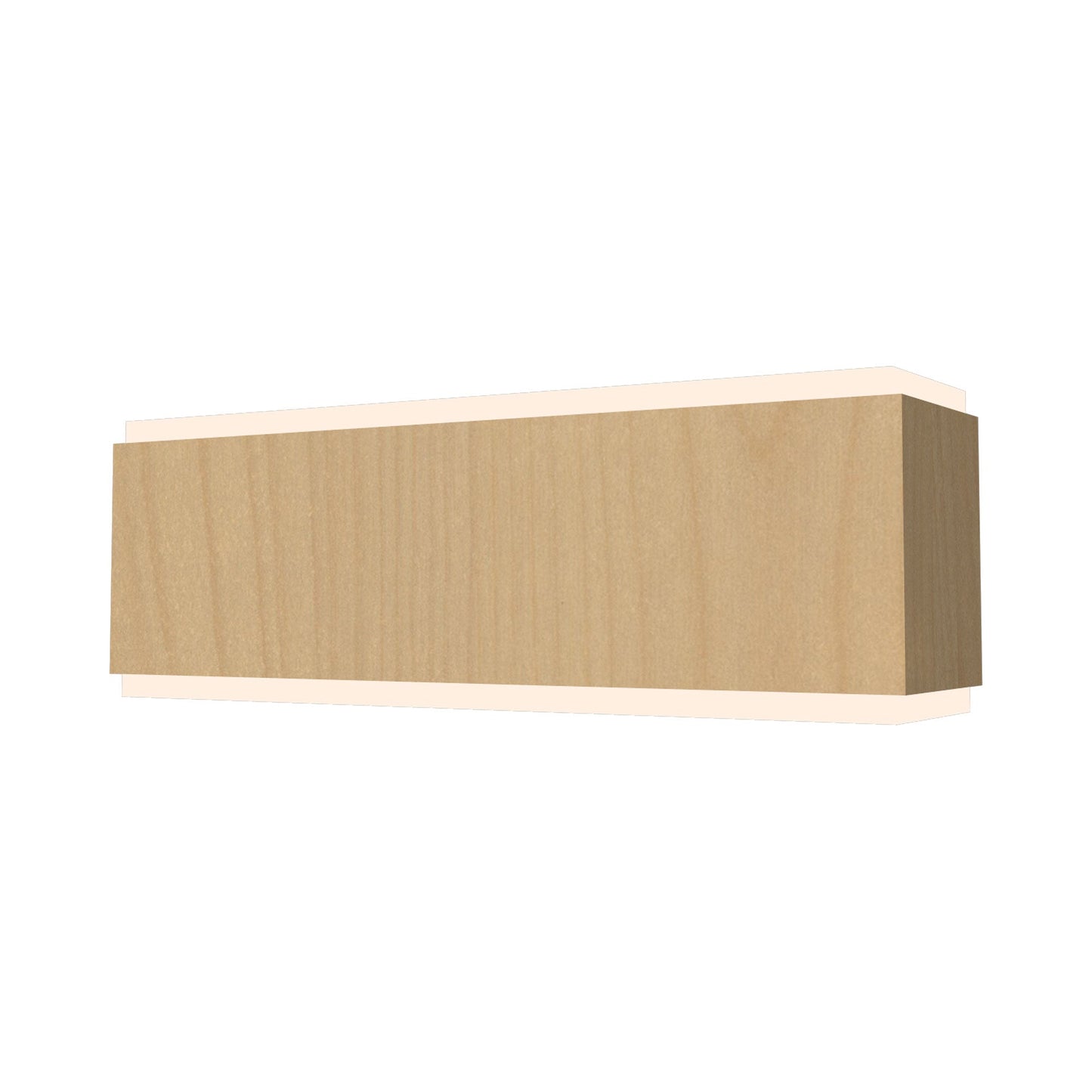 Clean 407 Wall Light in Maple.