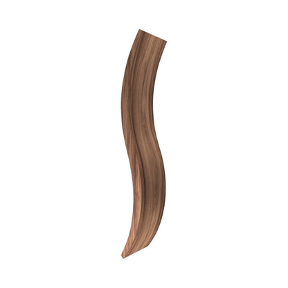 Clean 4072 LED Wall Light in American Walnut.