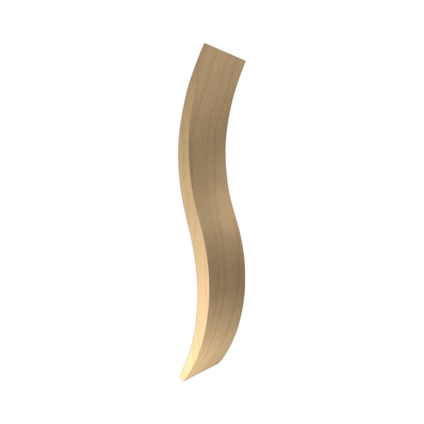 Clean 4072 LED Wall Light in Maple.