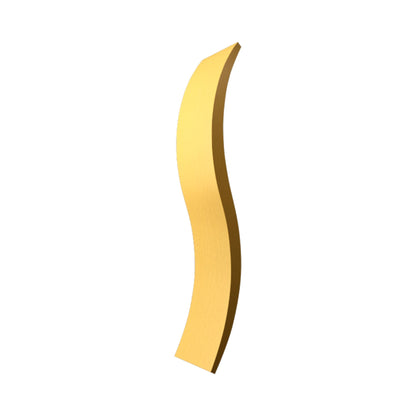 Clean 4072 LED Wall Light in Organic Gold.