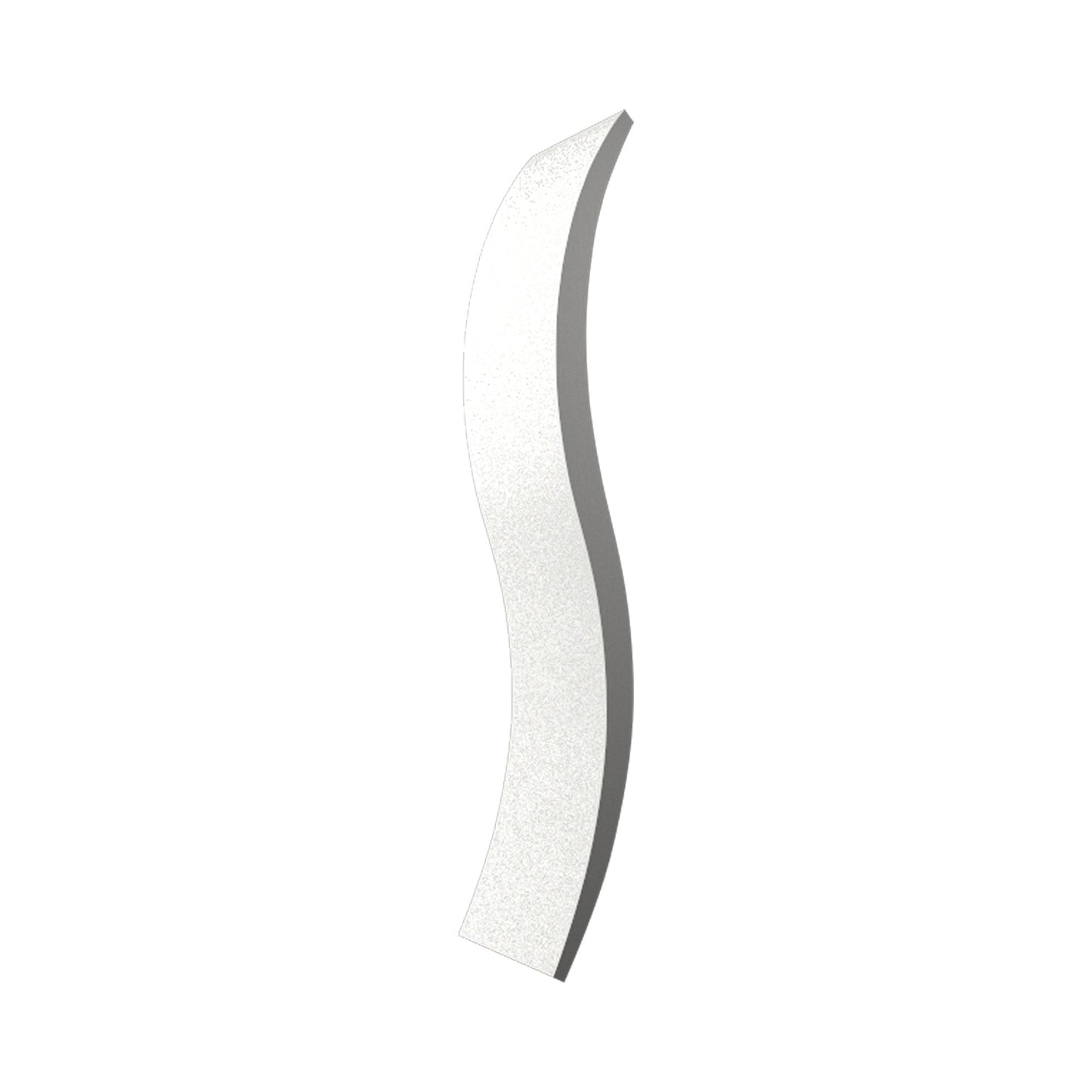 Clean 4072 LED Wall Light in Organic White.