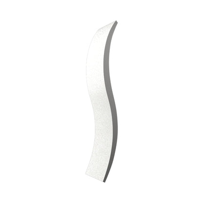 Clean 4072 LED Wall Light in Organic White.