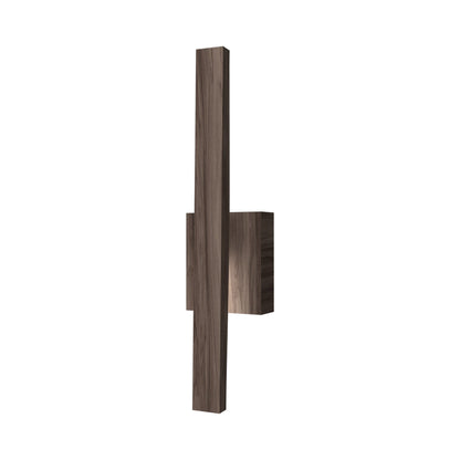 Clean 4131 LED Wall Light in American Walnut.