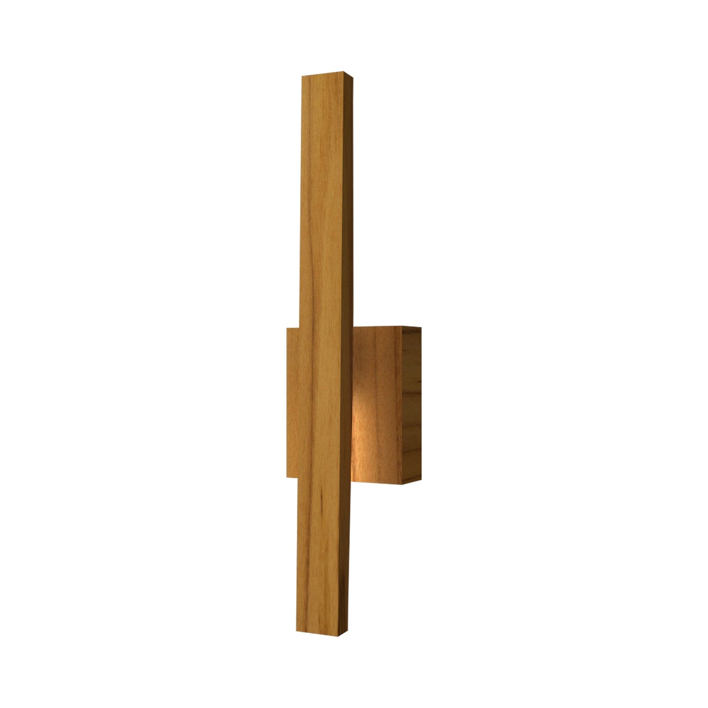 Clean 4131 LED Wall Light in Teak.